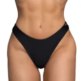 GymBeam Women‘s Bikini Bottom CURACAO Black - Rozmiar: XS | Kolor: Czarny | Waga: 0,04 g · záber 5