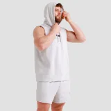 GymBeam Men‘s Unity Vest Grey - Rozmiar: M | Kolor: Szary | Waga: 0,37 g · záber 4