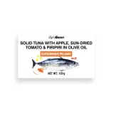 GymBeam Tuna in Olive Oil with Apple, Sun-Dried Tomato & Piripiri · záber 1
