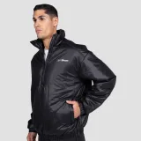 GymBeam Prime 1/2 Zip Jacket Black - Rozmiar: S | Kolor: Czarny | Waga: 0,515 g | Opakowanie: 14 · záber 3