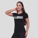 GymBeam Women‘s Strong Tomorrow T-shirt Black - Rozmiar: XS | Kolor: Czarny | Waga: 0,1 g · záber 2