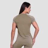 GymBeam Women‘s Pulse Running T-shirt Vetiver - Rozmiar: XL | Kolor: Zielony | Waga: 0,1 g | Opakowanie: 100 · záber 3