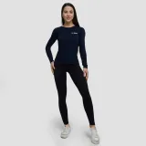 GymBeam Women‘s Basic Long Sleeve T-Shirt Navy - Rozmiar: XS | Kolor: Niebieski | Waga: 0,137 g · záber 4