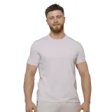 GymBeam Men‘s Agile Sports T-shirt Desert - Rozmiar: XL | Kolor: Béžová | Waga: 0,17 g | Opakowanie: 50 · záber 5