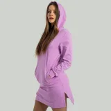 STRIX Women‘s ALPHA Longline Hoodie Amethyst - Rozmiar: L | Kolor: Fioletowy | Waga: 0,68 g · záber 4