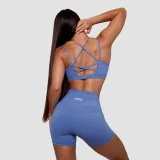 GymBeam Women‘s FIT Shorts Steel Blue - Rozmiar: XXL | Kolor: Niebieski | Waga: 0,105 g | Opakowanie: 150 · záber 2