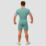 GymBeam Mid Compression T-shirt Blue · záber 5