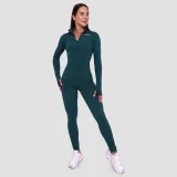 GymBeam Women‘s Ignite Leggings Dark Green - Rozmiar: L | Kolor: Zielony | Waga: 0,2 g | Opakowanie: 80 · záber 5
