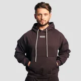 GymBeam Aura Hoodie Tee Brown - Kolor: Brązowy | Waga: 1,03 g | Opakowanie: 15 · záber 2