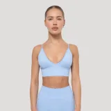GymBeam Luma Sports Bra Baby Blue - Rozmiar: XL | Kolor: Niebieski | Waga: 0,126 g | Opakowanie: 108 · záber 1