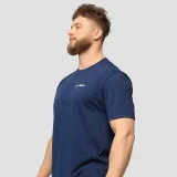 GymBeam Men‘s Basic T-Shirt Navy Blue - Kolor: Niebieski | Waga: 0,197 g · záber 3
