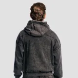 GymBeam Aura Hoodie Washed Black - Kolor: Czarny | Waga: 1,04 g | Opakowanie: 15 · záber 3