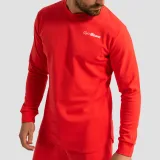 GymBeam Limitless Sweatshirt Hot Red - Rozmiar: S | Kolor: Czerwony | Waga: 0,32 g · záber 2