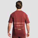 GymBeam Zone T-shirt Cherrywood - Rozmiar: S | Kolor: Czerwony | Waga: 0,275 g | Opakowanie: 65 · záber 2