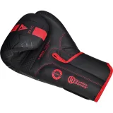 RDX Boxing Gloves F6 Kara Red - Rozmiar: 10 | Kolor: Czerwony | Waga: 0,648 g | Opakowanie: 18 · záber 3