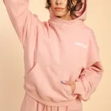 BeastPink Women‘s Serenity Hoodie Pink - Rozmiar: XL | Kolor: Różowy | Waga: 0,639 g | Opakowanie: 30 · záber 2