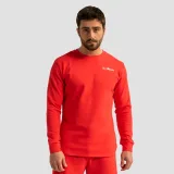GymBeam Limitless Sweatshirt Hot Red - Rozmiar: S | Kolor: Czerwony | Waga: 0,32 g · záber 1