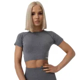 GymBeam Women‘s FLO CropTop Grey - Rozmiar: XL | Kolor: Szary | Waga: 0,15 g | Opakowanie: 50 · záber 5