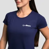GymBeam Women’s Basic T-Shirt Navy Blue - Rozmiar: XXL | Kolor: Niebieski | Waga: 0,141 g · záber 2