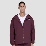 GymBeam Men‘s Relay Jacket Fig - Rozmiar: S | Kolor: Czerwony | Waga: 0,505 g | Opakowanie: 34 · záber 1