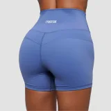 GymBeam Women‘s FIT Shorts Steel Blue - Rozmiar: XXL | Kolor: Niebieski | Waga: 0,105 g | Opakowanie: 150 · záber 5