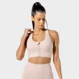 SQUATWOLF Zip Up Sports Bra Peachy Keen · záber 1