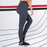 Damskie legginsy Essentials Grey - LABELLAMAFIA - Rozmiar: XS | Kolor: Szary | Waga: 0,25 g · záber 1