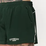 GymBeam Varsity Shorts Green - Rozmiar: XL | Kolor: Zielony | Waga: 0,165 g | Opakowanie: 98 · záber 4