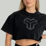 STRIX Women‘s CropTop Washed Black · záber 2