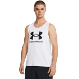 Under Armour SPORTSTYLE LOGO Tank Top White - Rozmiar: S | Kolor: Biały | Waga: 0,2 g · záber 1