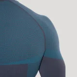 GymBeam OG1 Seamless Longsleeve Grey/Blue - Rozmiar: L | Kolor: Szary | Waga: 0,3 g | Opakowanie: 70 · záber 5