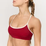 GymBeam Varsity Sports Bra Red - Rozmiar: XS | Kolor: Czerwony | Waga: 0,076 g | Opakowanie: 130 · záber 3