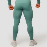 GymBeam Mid Compression Leggings Blue - Rozmiar: M | Kolor: Niebieski | Waga: 0,18 g | Opakowanie: 65 · záber 3