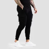 GymBeam Men‘s TRN Joggers Black - Rozmiar: L | Kolor: Czarny | Waga: 0,6 g | Opakowanie: 38 · záber 4