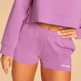 BeastPink Women‘s Grace Sweatshorts Purple - Rozmiar: XS | Kolor: Fioletowy | Waga: 0,229 g | Opakowanie: 80 · záber 2