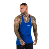 GymBeam Podkoszulek Stringer Dark Blue - Rozmiar: XXL | Kolor: Niebieski | Waga: 0,16 g | Opakowanie: 250 · záber 4