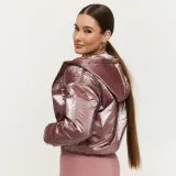 GymBeam Women‘s Prime Jacket Haze - Rozmiar: XL | Kolor: Różowy | Waga: 0,6 g | Opakowanie: 12 · záber 2