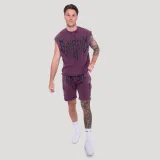 GymBeam Abyss Shorts Raisin - Rozmiar: XL | Kolor: Fioletowy | Waga: 0,54 g | Opakowanie: 34 · záber 3