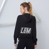 LABELLAMAFIA Damska bluza z kapturem Essentials Black - Rozmiar: L | Pohlavie: Damskie | Vek: Dorośli | Waga: 0,31 g · záber 3