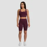 GymBeam Cut-Out Sport Bra Eggplant - Rozmiar: L | Kolor: Fioletowy | Waga: 0,151 g | Opakowanie: 100 · záber 5