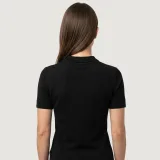 GymBeam Women‘s Polo Shirt Black - Rozmiar: XS | Kolor: Czarny | Waga: 1 g · záber 2