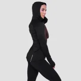 Women‘s Pulse 1/2 Zip Running Sweatshirt Black - GymBeam - Rozmiar: S | Kolor: Czarny | Waga: 0,24 g | Opakowanie: 45 · záber 4