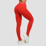 GymBeam Women‘s Leggings Simple Rouge Red - Rozmiar: XL | Kolor: Czerwony | Waga: 0,21 g | Opakowanie: 90 · záber 3