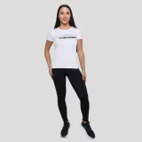 GymBeam Women‘s Pure Ambition T-shirt White - Rozmiar: XS | Kolor: Biały | Waga: 0,1 g · záber 4