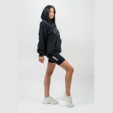 NEBBIA Women‘s Oversize Hoodie Gym Rat Black · záber 4