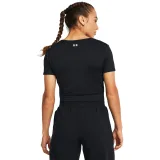 Under Armour Women‘s t-shirt Motion Crossover Crop SS Black · záber 2