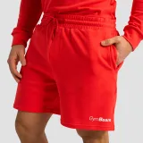GymBeam Limitless Shorts Hot Red - Rozmiar: M | Kolor: Czerwony | Waga: 0,31 g | Opakowanie: 50 · záber 2