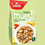 Sante Müsli 350 g - Smak: Tropikalny | Waga: 4,9 g | Opakowanie: 14 x 350 g · záber 3
