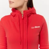 GymBeam Women‘s Limitless Zip Up Hoodie Hot Red - Rozmiar: XXL | Kolor: Czerwony | Waga: 0,584 g | Opakowanie: 34 · záber 2