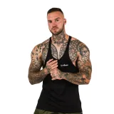 GymBeam Podkoszulek Stringer Black - Rozmiar: XL | Kolor: Czarny | Waga: 0,15 g | Opakowanie: 250 · záber 4